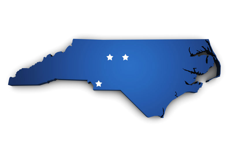 North Carolina locations